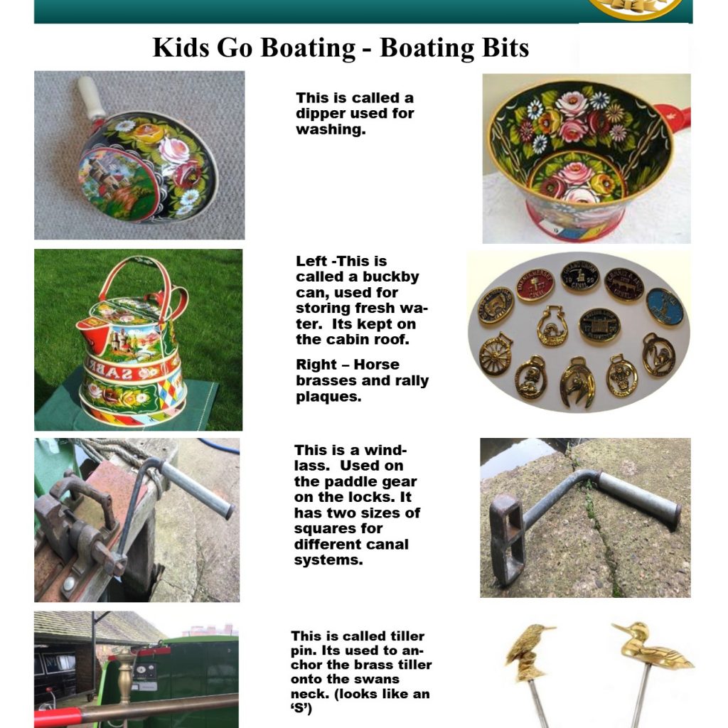 Kids go boating boating bits Canal Cruising