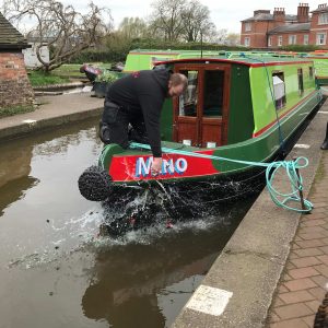Launch Mino Trent and Mersey Canal
