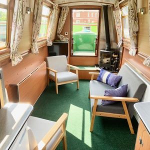 Emily ginger Canal boat hire staffordshirestaffordshire