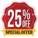 25% off special on frances and agnes April