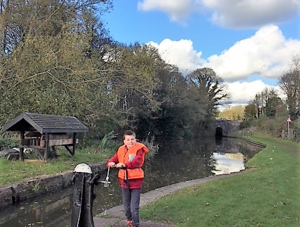 Canal Boat Holiday lock tuition